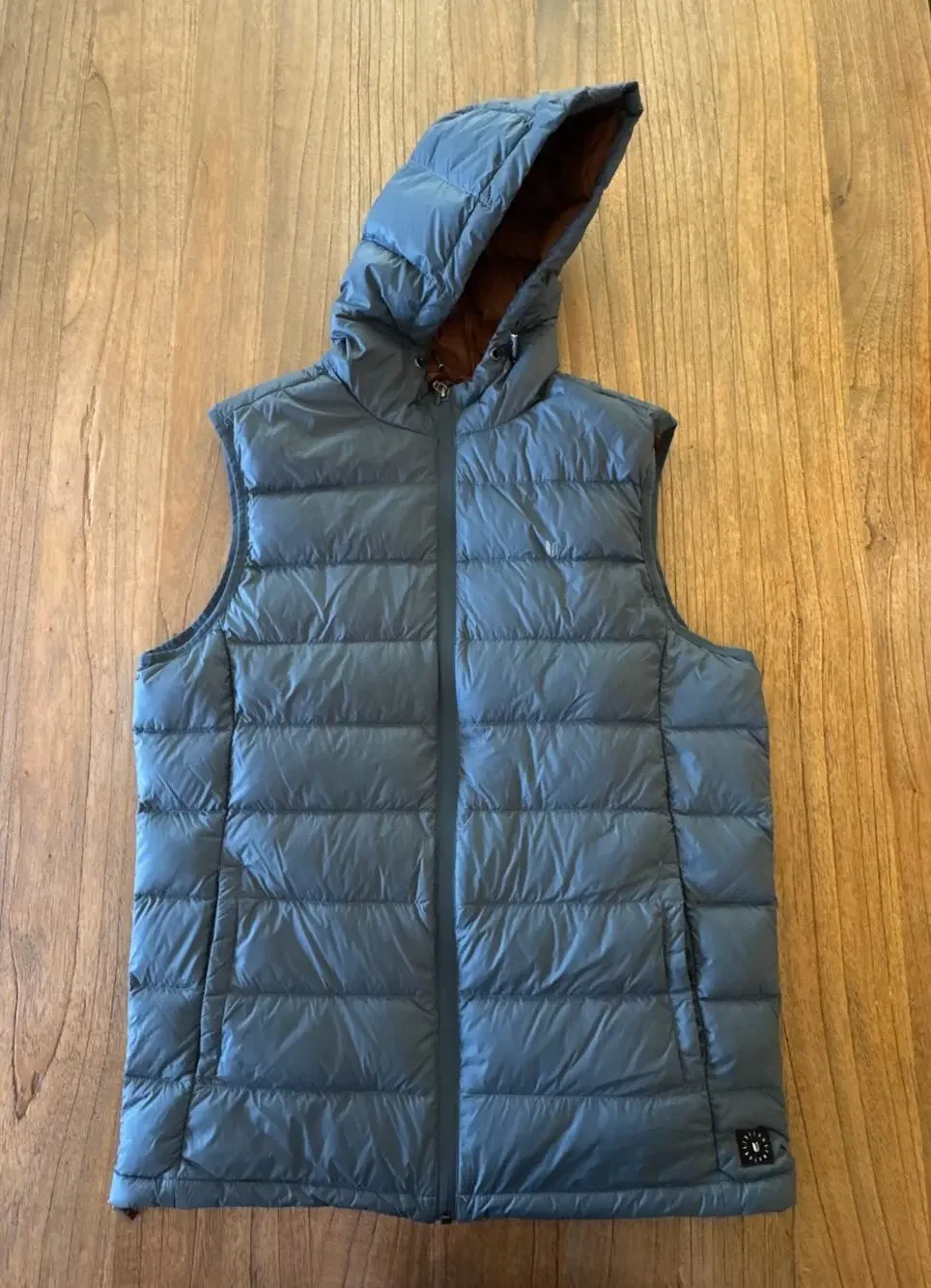 Linksoul Men's Puffer Hooded Vest - Size M